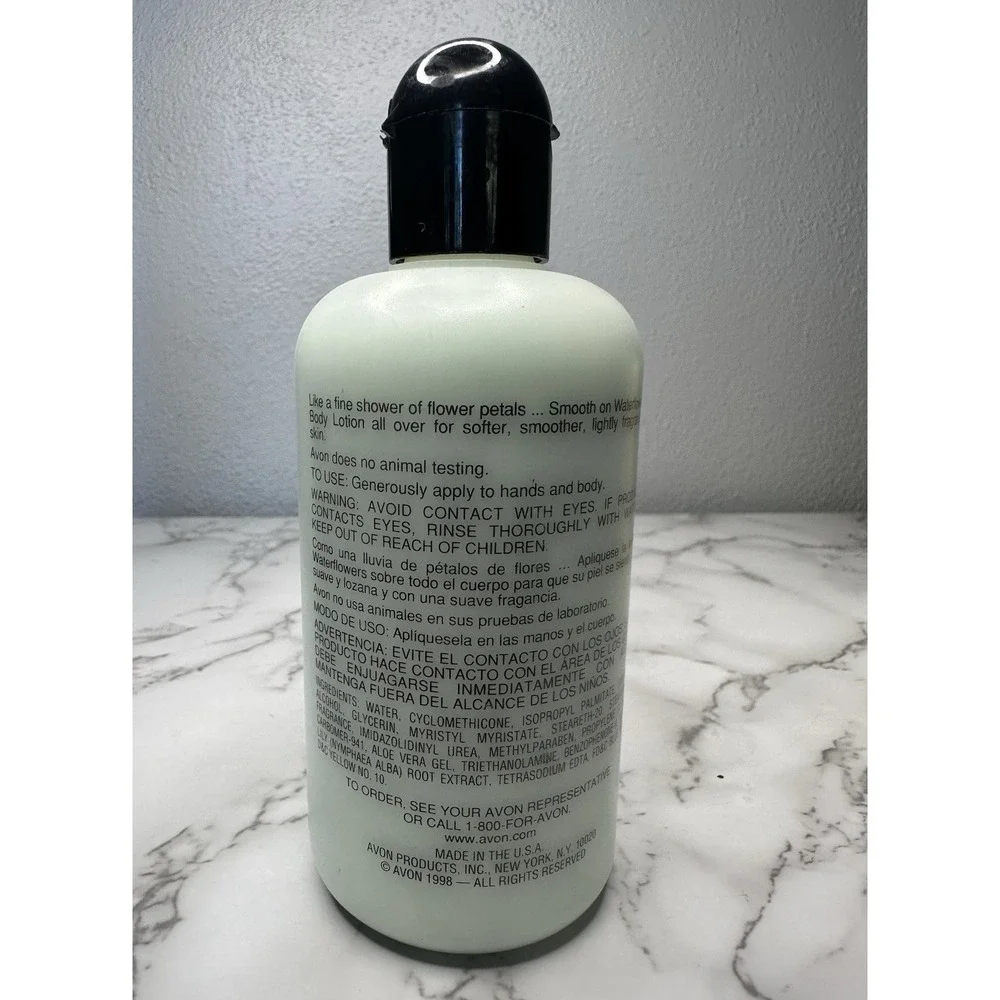 3 Vintage Avon Naturals Waterflowers Pineapple‎ Magnolia Spring Body Lotion New